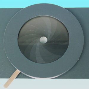 Aufsatzblende für "Universal-plus" und "WilnoLED Universal-plus", Irisblende mit ø 6 - 120 mm
